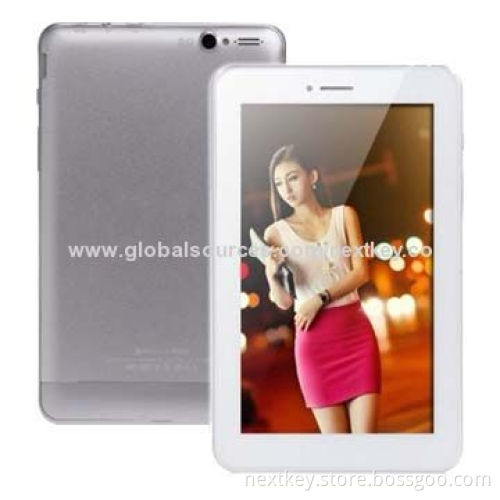 7-inch Tablet PCs, 3G Phone Call, Quad-core MTK8389, Dual-camera, GPS, Bluetooth, Wi-Fi